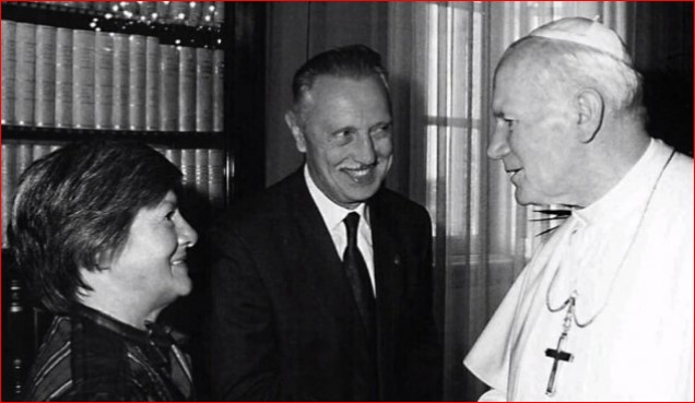 Lejeune papa Joan Pau II